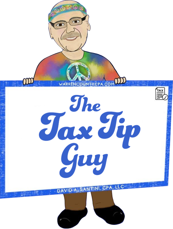 Tax Tip Guy illustration